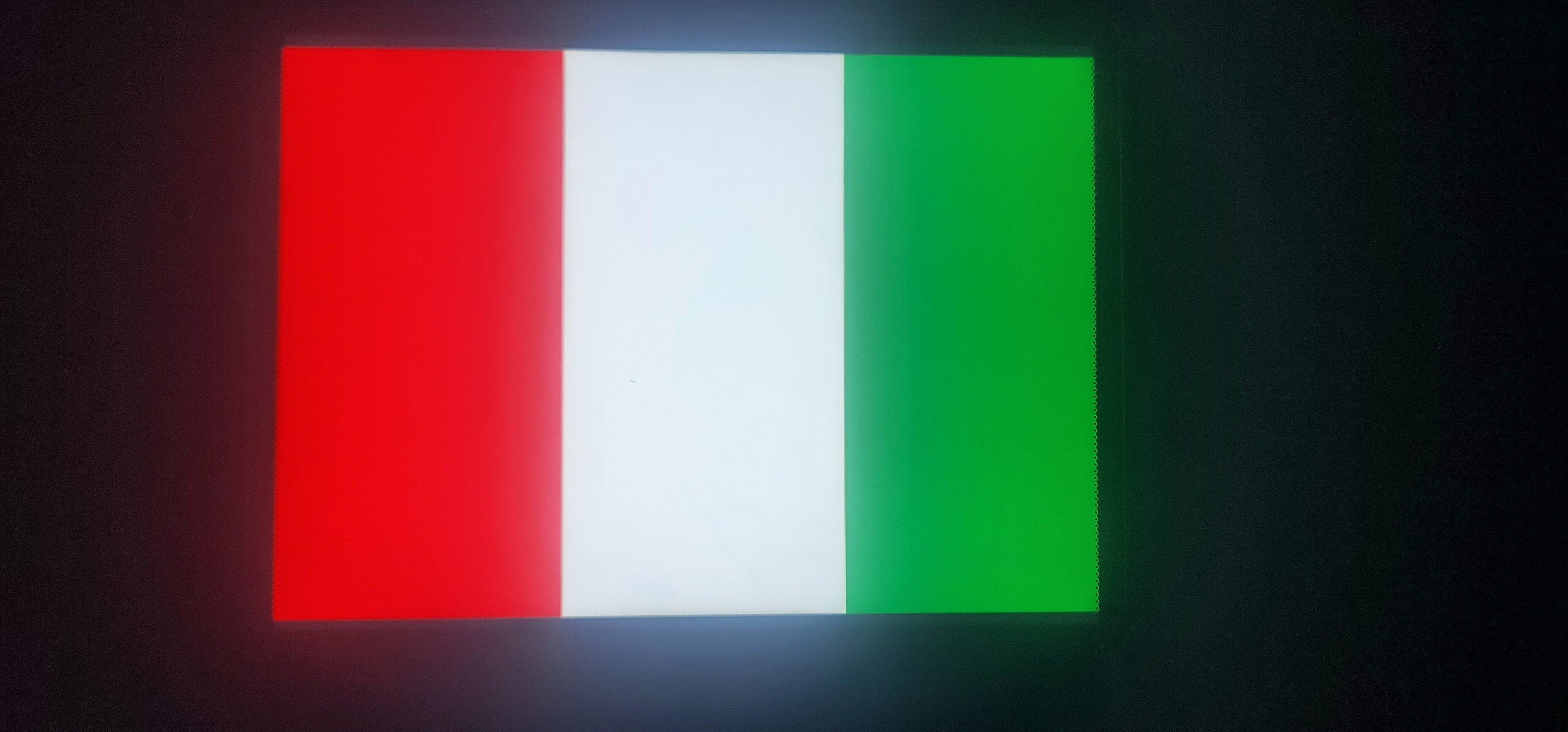 Italy FIGC Glowing Flag - LED Illuminated