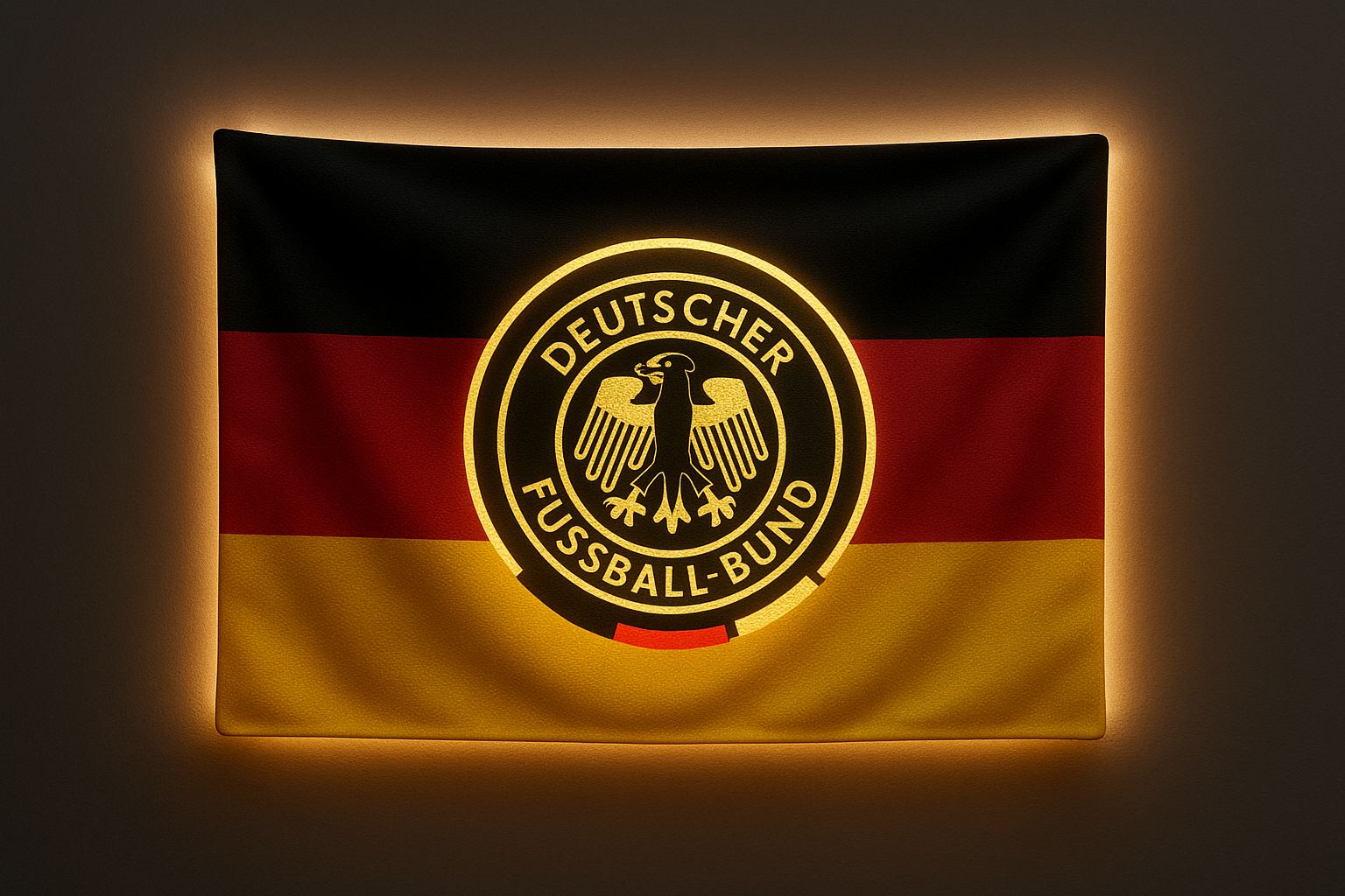 Germany DFB Glowing Flag - LED Illuminated