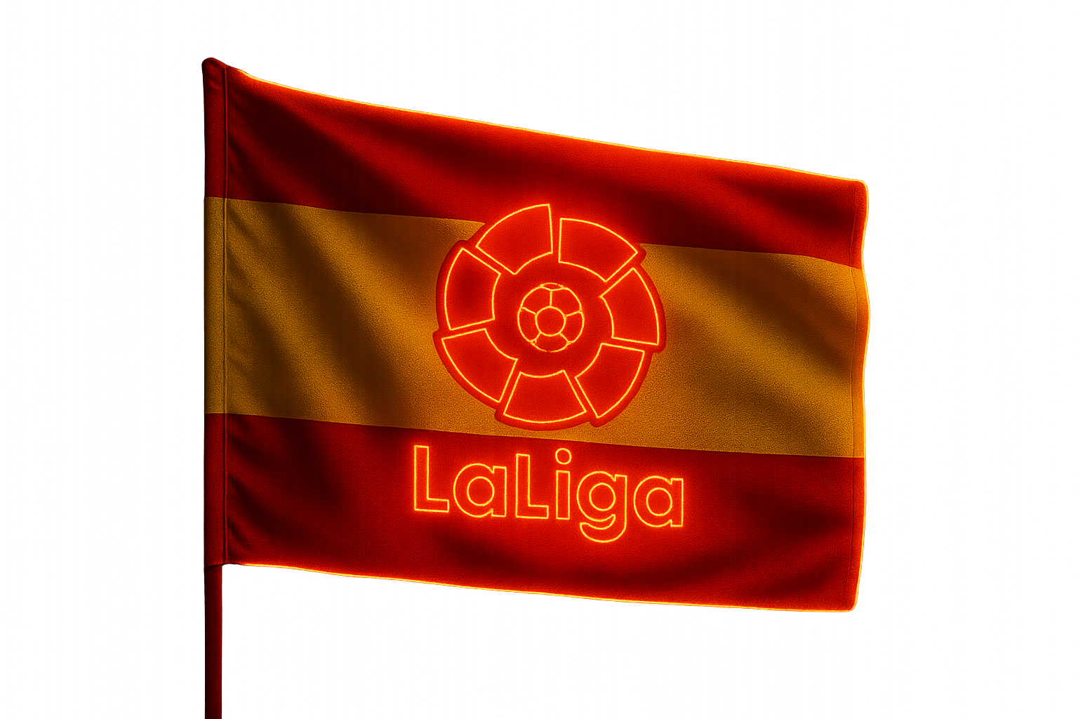 La Liga Glowing Flag - LED Illuminated