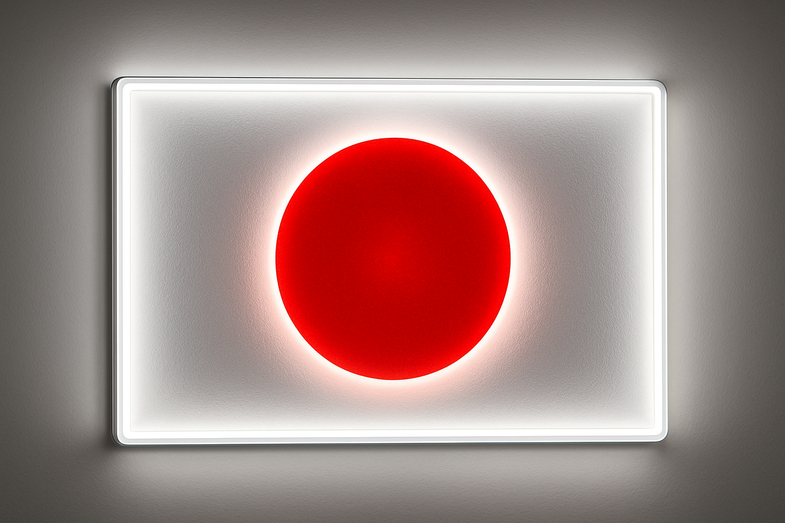 Japan Glowing LED Flag